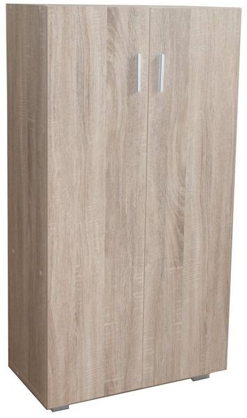 HTI-Living Kommode Kommode Thekla 2 türig Schrank Holzoptik (Stück, 1 St, 1 Kommode), Mehrzweckschrank 3 Fächer