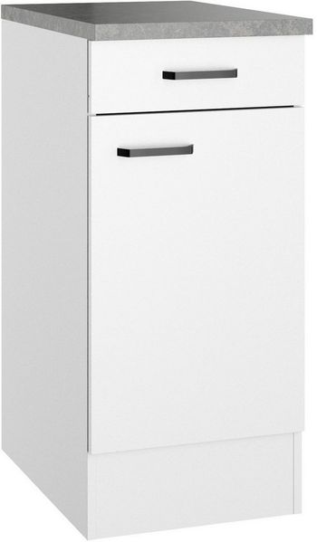 OPTIFIT Unterschrank OPTImulti Breite 40 cm, mit 1 Tür, 1 Schubkasten, 1 Einlegeboden