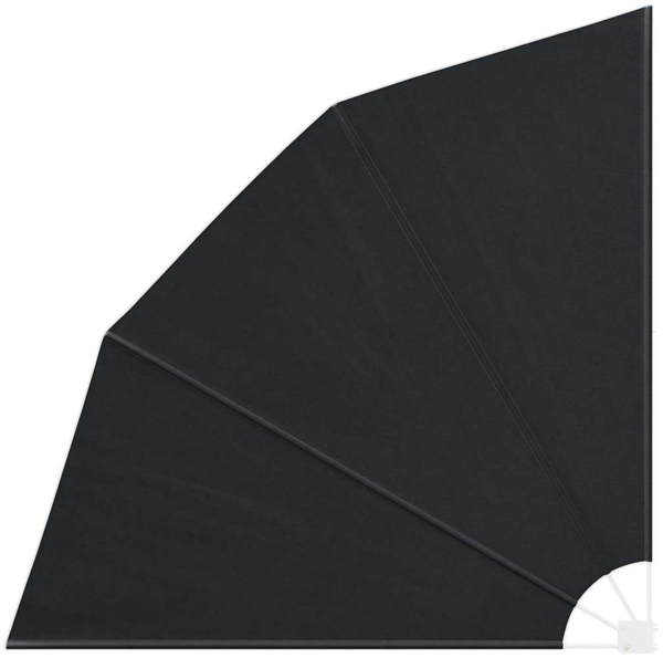 vidaXL Balkon Sichtschutz Anthrazit 210 x 210 cm Stoff 42000932