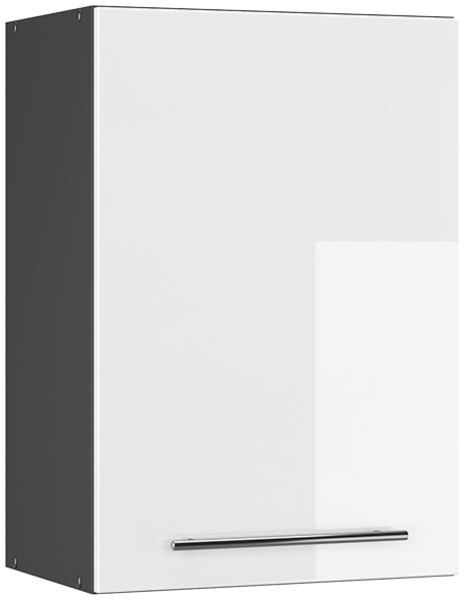 Hängeschrank Fame-Line Weiß Hochglanz 50 cm Vicco