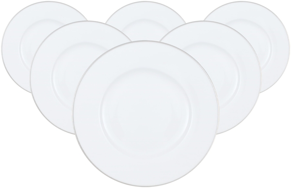 Villeroy & Boch Anmut Platinum No. 1 Frühstücksteller ø 22,5 cm 6er Set