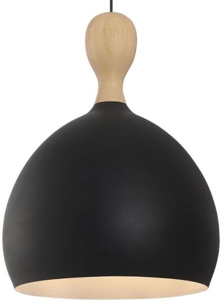 Halo Design 742905 Pendelleuchte Dueodde Metall E27 schwarz 39cm