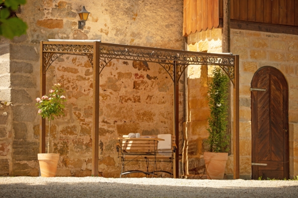 ELEO Pergola Metall rechteckig Elba 3 x 2 m unbeschichtet Bild 2