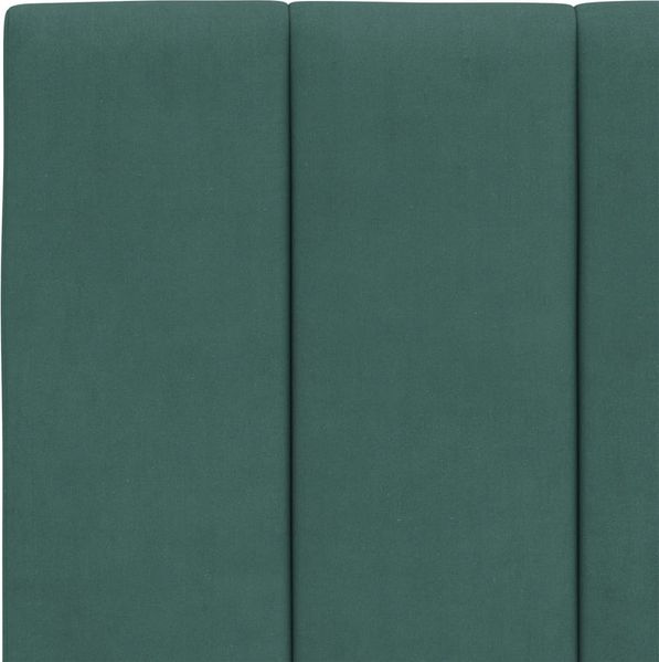 vidaXL Bettgestell mit LED ohne Matratze "Hanko" Dunkelgrün 120x200 cm Samt 3213772 Bild 11