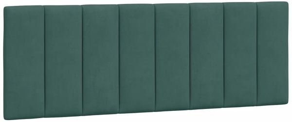 vidaXL Bettgestell mit LED ohne Matratze "Hanko" Dunkelgrün 120x200 cm Samt 3213772 Bild 10