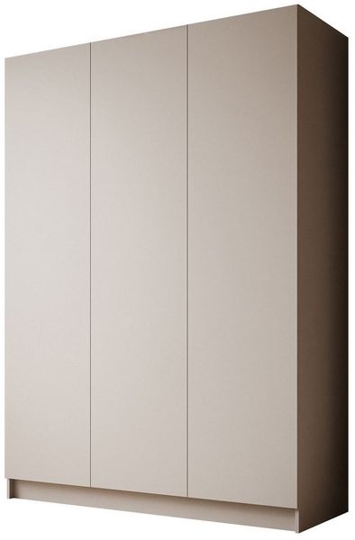 Lookway Kleiderschrank AUREL 3D KASCHMIR Drehtürenschrank mit 3 Türen 150 x 210 x 57 cm