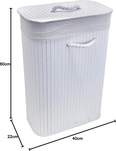Euroshowers GmbH Wäschekorb Wäschekorb Faltbare Wäschetruhe rechteckig 75 L Volumen
