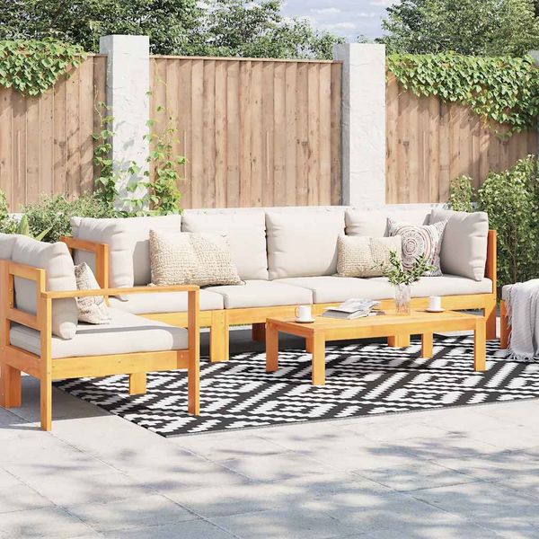vidaXL Outdoor-Teppich ARAKIL Weiß und Schwarz 190x290 cm PP 368574