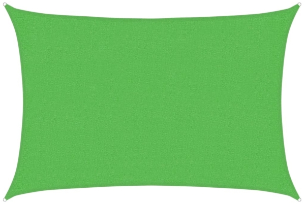 vidaXL Sonnensegel 160 g/m² Hellgrün 2x3 m HDPE 311282