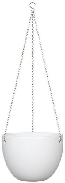 Scheurich Blumentopf 18/835 Hanging Pot, Blumentopf aus Keramik, ØxH: 18x14,8 cm