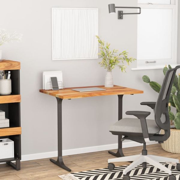 vidaXL Schreibtischplatte 90x60x2,5 cm Rechteckig Massivholz Akazie 370170