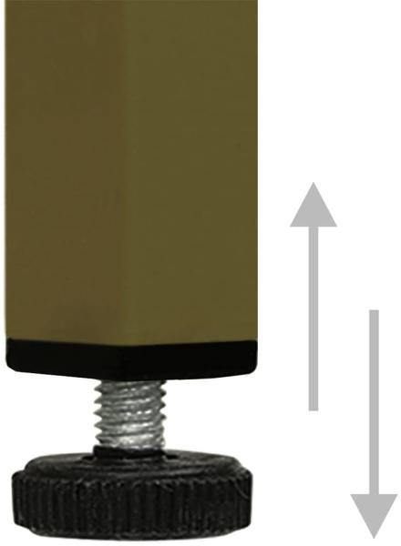 vidaXL Kleiderschrank, Stahl, Olivgrün, 90 x 50 x 180 cm Bild 6