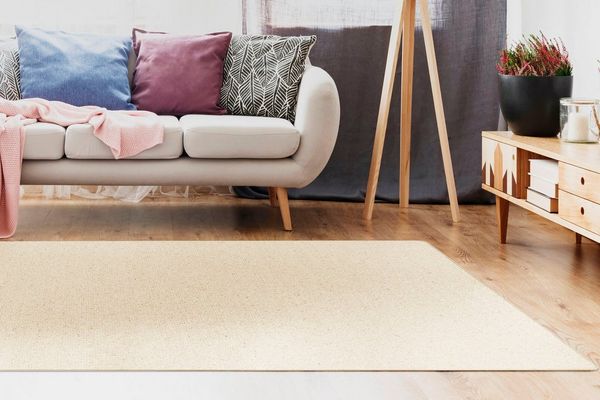 LUXOR living Wollteppich Sheffield, Made in Germany, rechteckig, Höhe: 5 mm, melierte Berber-Optik, reine Wolle, auch als Läufer erhältlich