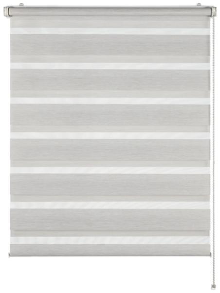 Doppelrollo Tilda hellbeige struktur 45 x 150 cm