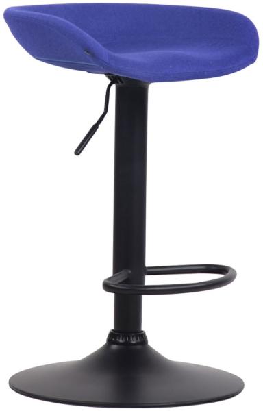 Barhocker Anaheim Filz schwarz blau