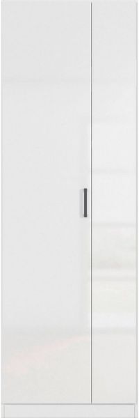 rauch Mehrzweckschrank Garderobe Kleiderschrank Schrank Schuhschrank Putzschrank MINOSA (Breiten 47/69/91/136 cm, Höhen 197/210 cm) In 4 Breiten mit vielen Einlegeböden für viel Stauraum MADE IN GERMANY