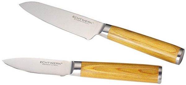ECHTWERK Messer-Set Damaszener Messer Set 2tlg