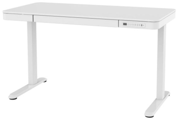 ACTIVEJET Schreibtisch mit elektrischer Höhenverstellung 140x70 ET119W-C weiß