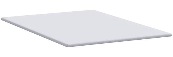 vidaXL Matratzenauflage, Jacquard Stoff weiß, Höhe 3,5 cm, 140x200 cm Bild 6