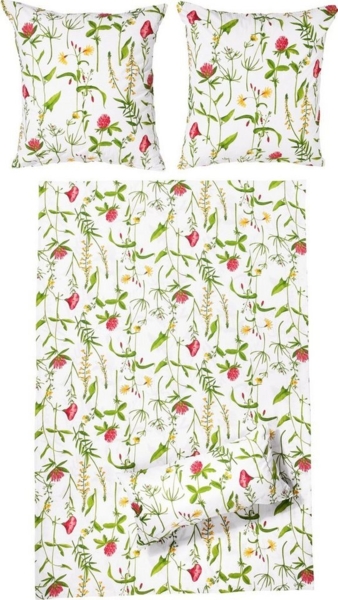 Erwin Müller Bettwäsche Bettwäsche, Seersucker, Perkal-Seersucker Blumen