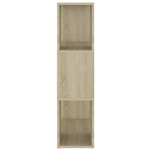 vidaXL Bücherregal Raumteiler Sonoma-Eiche 60x24x94 cm Holzwerkstoff 809074 Bild 6