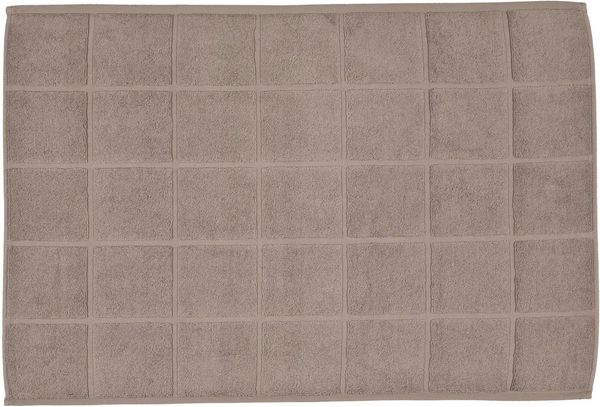 ROSS Hotelmatte Unifond, Höhe 10 mm, beidseitig nutzbar, fußbodenheizungsgeeignet, schnell trocknend, Baumwolle, rechteckig, besonders weich, Badezimmerteppich, uni