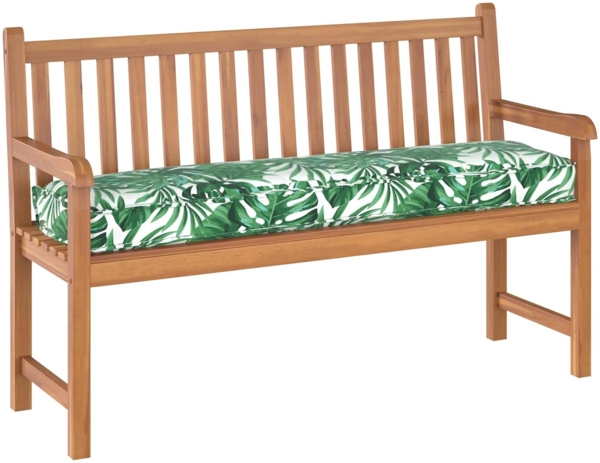 vidaXL Kissen Blatt Blattmuster 150 x 40 x 8 cm Oxford-Stoff 42001666