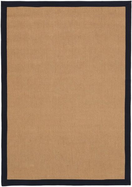 carpetfine Sisalteppich Sisal, auch als Läufer erhältlich, rechteckig, Höhe: 5 mm, mit farbiger Bordüre, Anti Rutsch Rückseite, viele Größen, Wohnzimmer