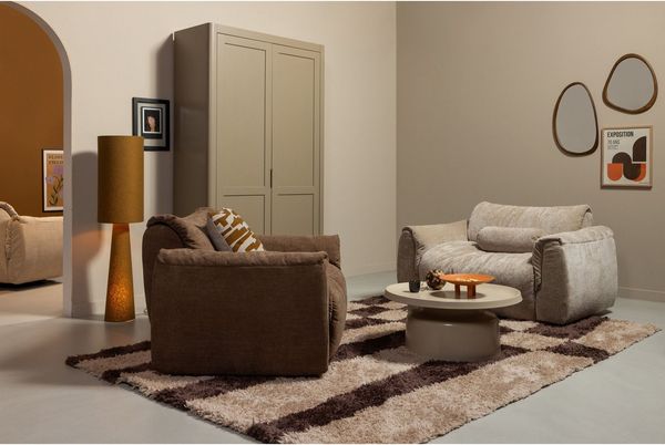 WOOOD Wandspiegel Leif spiegel (1-St), Leif-Spiegel von WOOOD bietet Stil, MDF-Rahmen und verspieltes Design