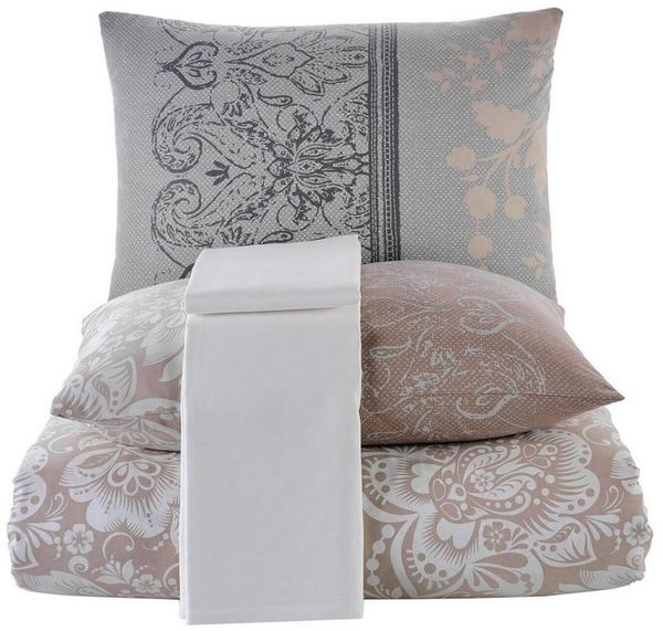 TRAUMSCHLAF Bettwäsche Calina, Renforce, 2 teilig, Florales Design