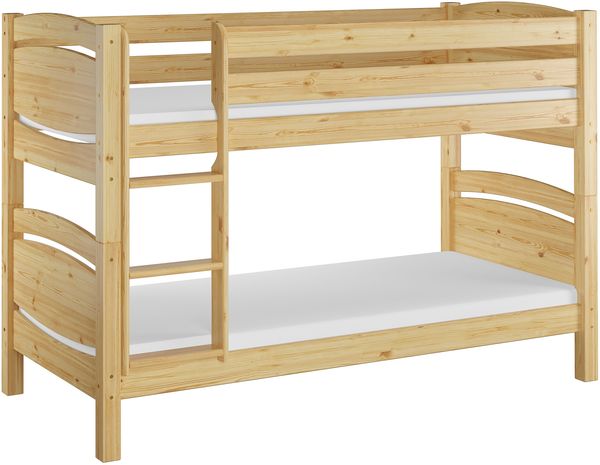 Erst-Holz Etagenbett Kiefer 90x200 cm, natur