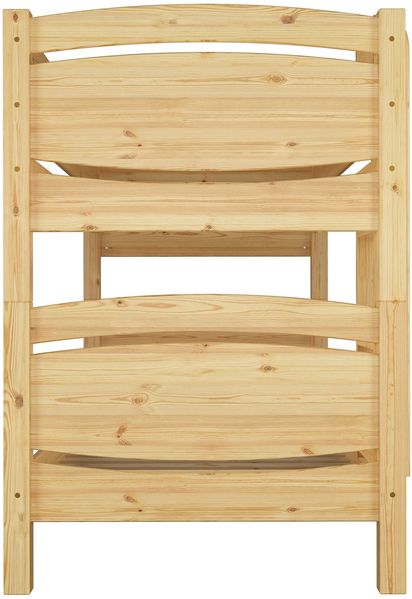 Erst-Holz Etagenbett Kiefer 90x200 cm, natur Bild 7