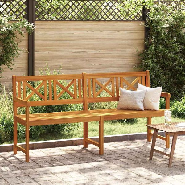 vidaXL Bank Outdoor Natur 180 x 56 x 90 cm Massivholz Akazie 4105526