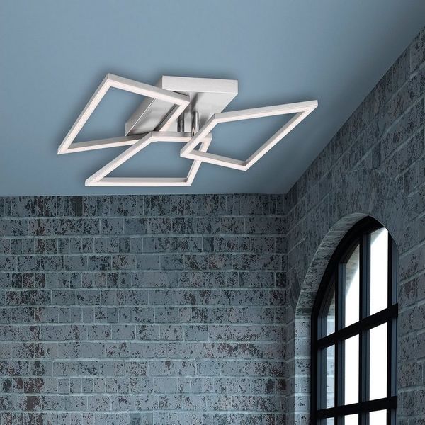 MeLiTec LED Deckenleuchte D131 trapezförmige Rahmen, LED Deckenleuchte D131 trapezförmige Rahmen