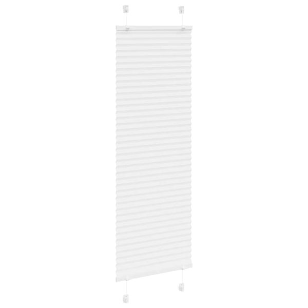 vidaXL Plissee Weiß 40x100 cm Stoffbreite 39,4 cm Polyester 4015471 Bild 3