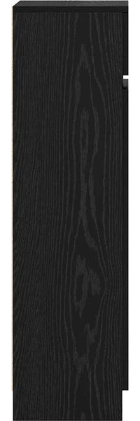 vidaXL Schuhschrank mit Regal Schwarz Eichen-Optik 100,5 x 28 x 100 cm 871388 Bild 7