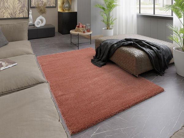 OCI DIE TEPPICHMARKE Teppich NEW VILLA MELANGE, auch als Läufer, rechteckig, Höhe: 20 mm, dicht maschinell gewebt, strapazierfähig, uni, alle Wohnräume