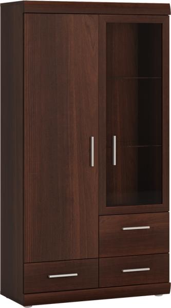 Highboard 80 cm Nussbaum IMPERIA-129