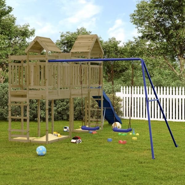 vidaXL Spielturm Imprägniertes Kiefernholz 3156894