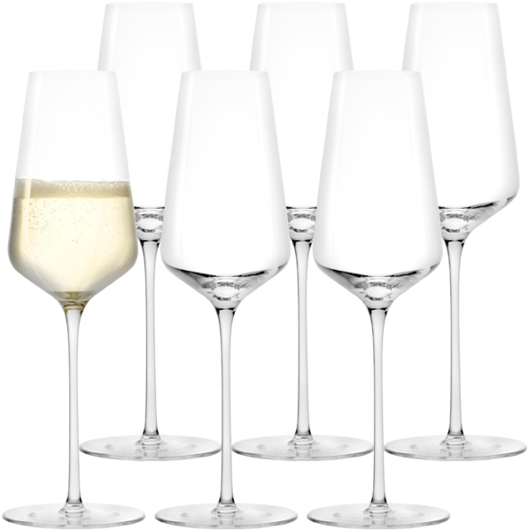 Stölzle Lausitz STARLIGHT Champagnerkelch 290 ml 6er Set