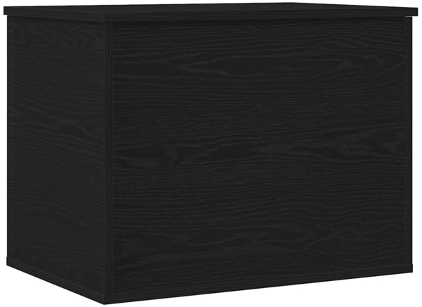 vidaXL Aufbewahrungsbox Schwarz Eichen-Optik 60 x 42 x 46 cm 862290