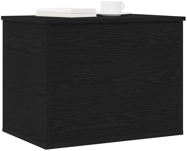 vidaXL Aufbewahrungsbox Schwarz Eichen-Optik 60 x 42 x 46 cm 862290 Bild 3