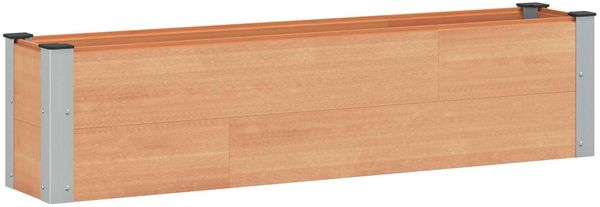 vidaXL Hochbeet Braun 150 x 30 x 36 cm 42039028
