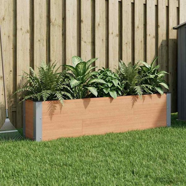 vidaXL Hochbeet Braun 150 x 30 x 36 cm 42039028