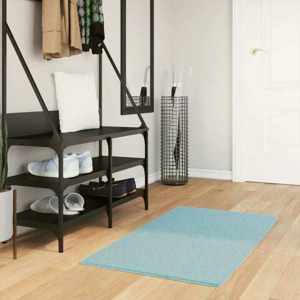 vidaXL Teppich OVIEDO Kurzflor Grün 60x110 cm 375572