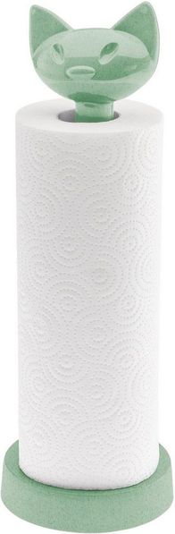 Koziol Küchenrollenhalter Miaou nature leaf green