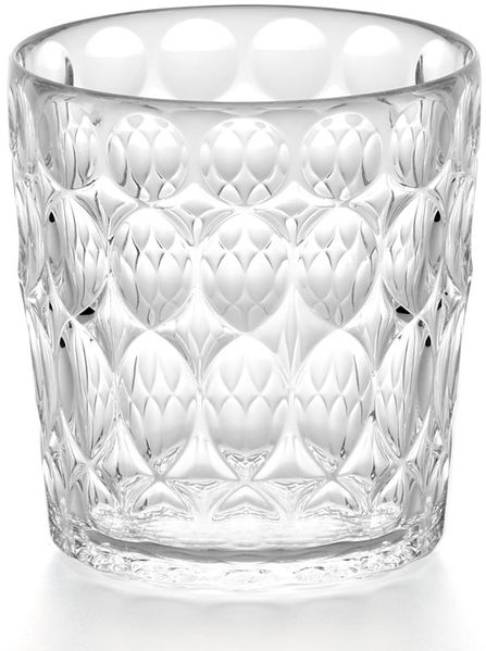 Guzzini Trinkglas niedrig 360 ml Dekor 1 Vanity Clear