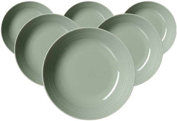 Ritzenhoff & Breker Levi Suppenteller ø 22 cm 6er Set - Grün