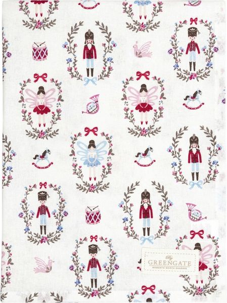 Greengate Geschirrtuch Cindarella Geschirrtuch white 70x50cm