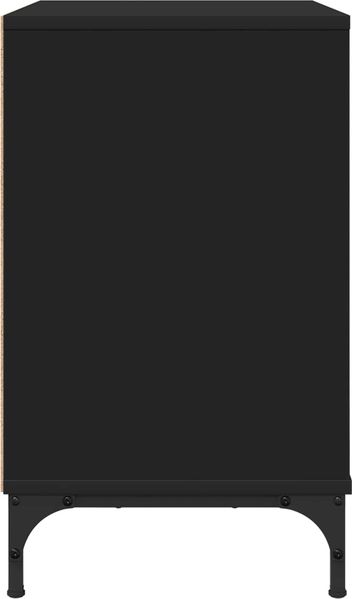 vidaXL Nachttisch Schwarz 63,5 x 36 x 61 cm Holzwerkstoff 883465 Bild 7